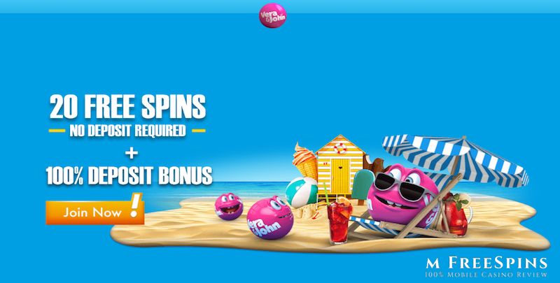 Vera John Mobile Casino Review