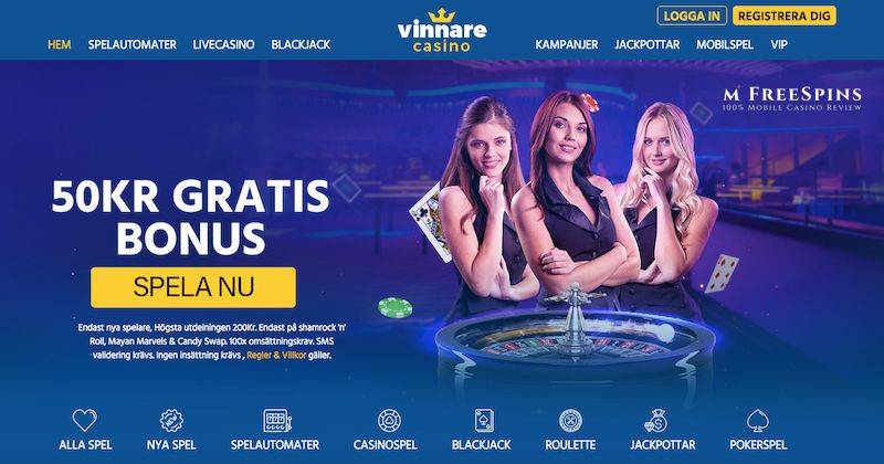 Vinnare Mobile Casino Review