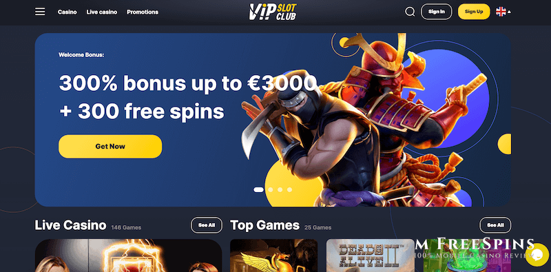 VipSlot.club Mobile Casino Review