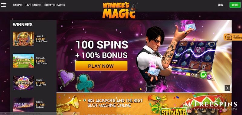 Winner's Magic Mobile Casino Review