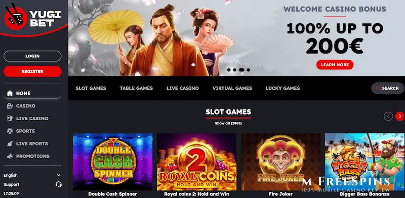 YugiBet Mobile Casino Review