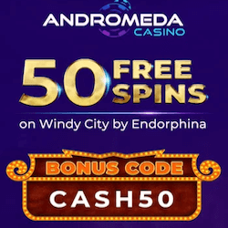 andromeda bitcoin casino no deposit bonus