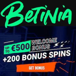 betinia casino no deposit bonus