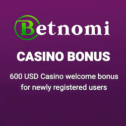 betnomi casino no deposit bonus