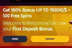betsomnia casino no deposit bonus