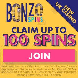 bonzo spins casino no deposit bonus