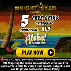 bright star casino no deposit bonus