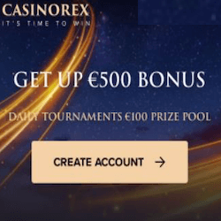 casinorex casino no deposit bonus