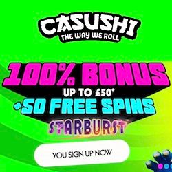 casushi casino no deposit bonus