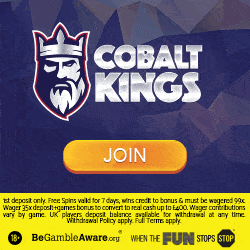 cobalt kings casino no deposit bonus