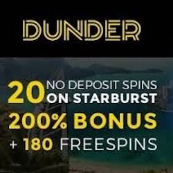 dunder casino no deposit bonus