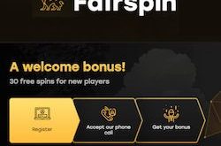 fairspin casino no deposit bonus