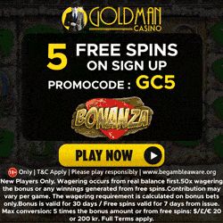 goldman casino no deposit bonus