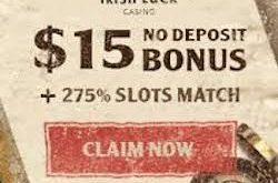 irish luck casino no deposit bonus
