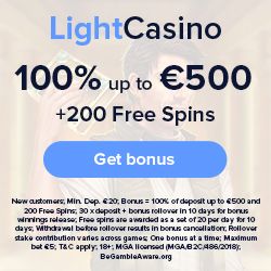 light casino no deposit bonus
