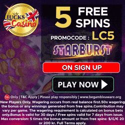 lucks casino no deposit bonus