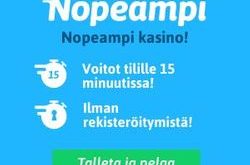 nopeampi casino no deposit bonus