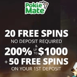 pokie mate casino no deposit bonus