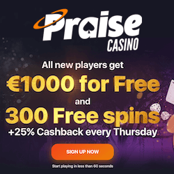 praise casino no deposit bonus