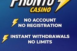 pronto casino no deposit bonus