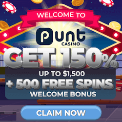 punt casino no deposit bonus