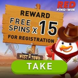 Red Ping Win Bitcoin Casino Free Spins No Deposit On West Town - 