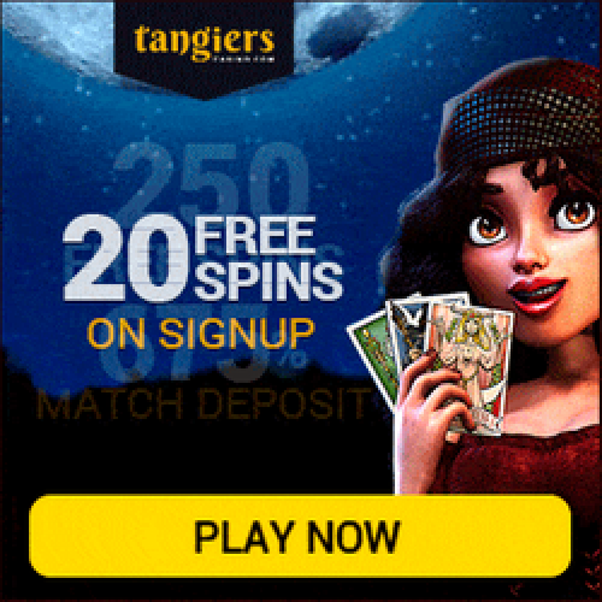 Tangiers 100 free spins