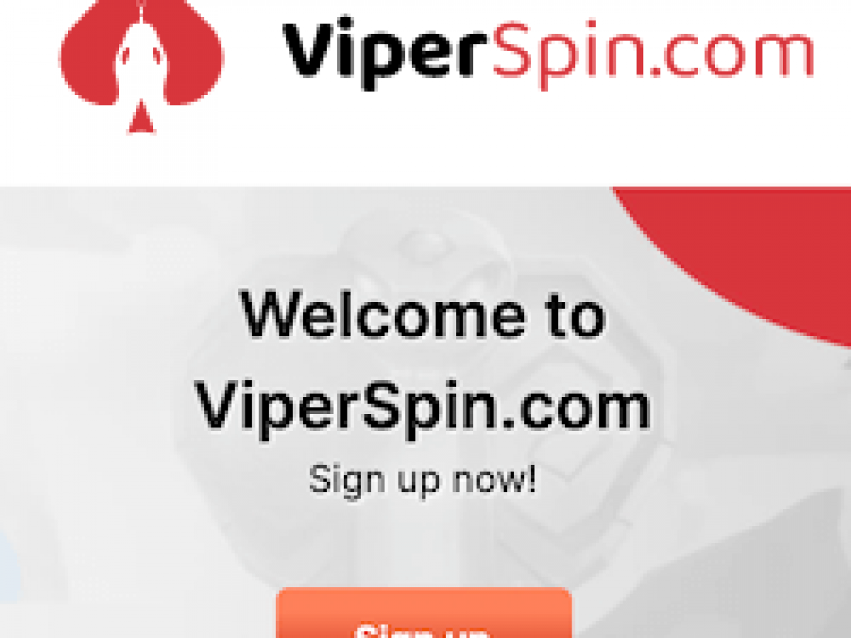 Viperspin Casino No Deposit Bonus Interface