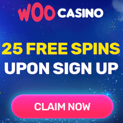 Woo Casino 25 Free Spins No Deposit On Four Lucky Clover